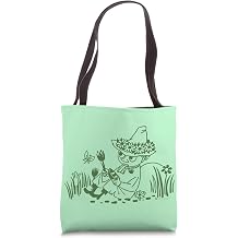 Moomin Snufkin Relaxing In Nature Tote Bag