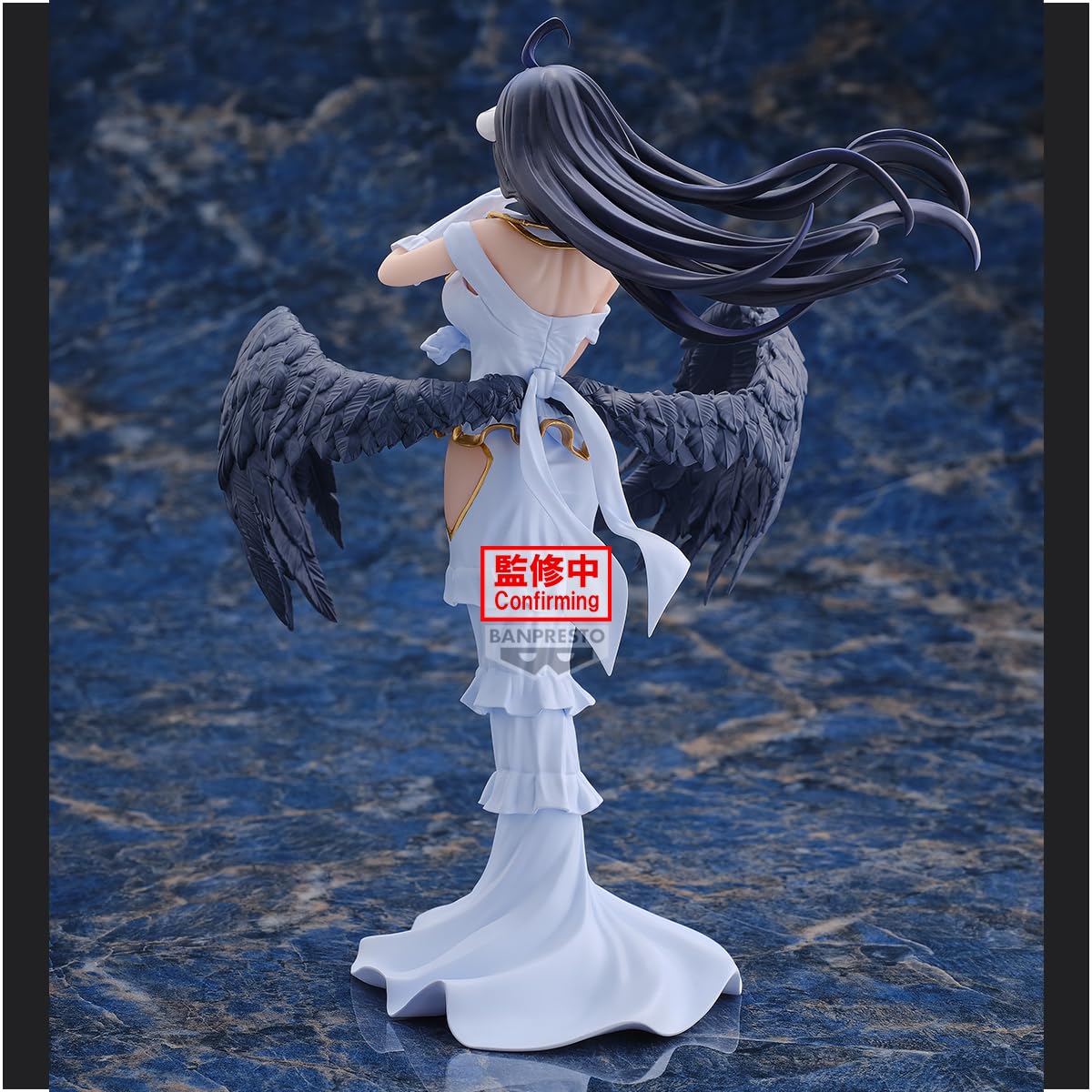 Banpresto Figurine d'action Albedo Overlord, 20 cm, BP28799P Multicolore, Figurine à Collectionner, idéale pour Les Fans d'Anime
