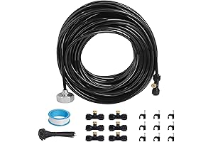 Misting Cooling System for Patio - 75FT Outdoor Misting Cooling System