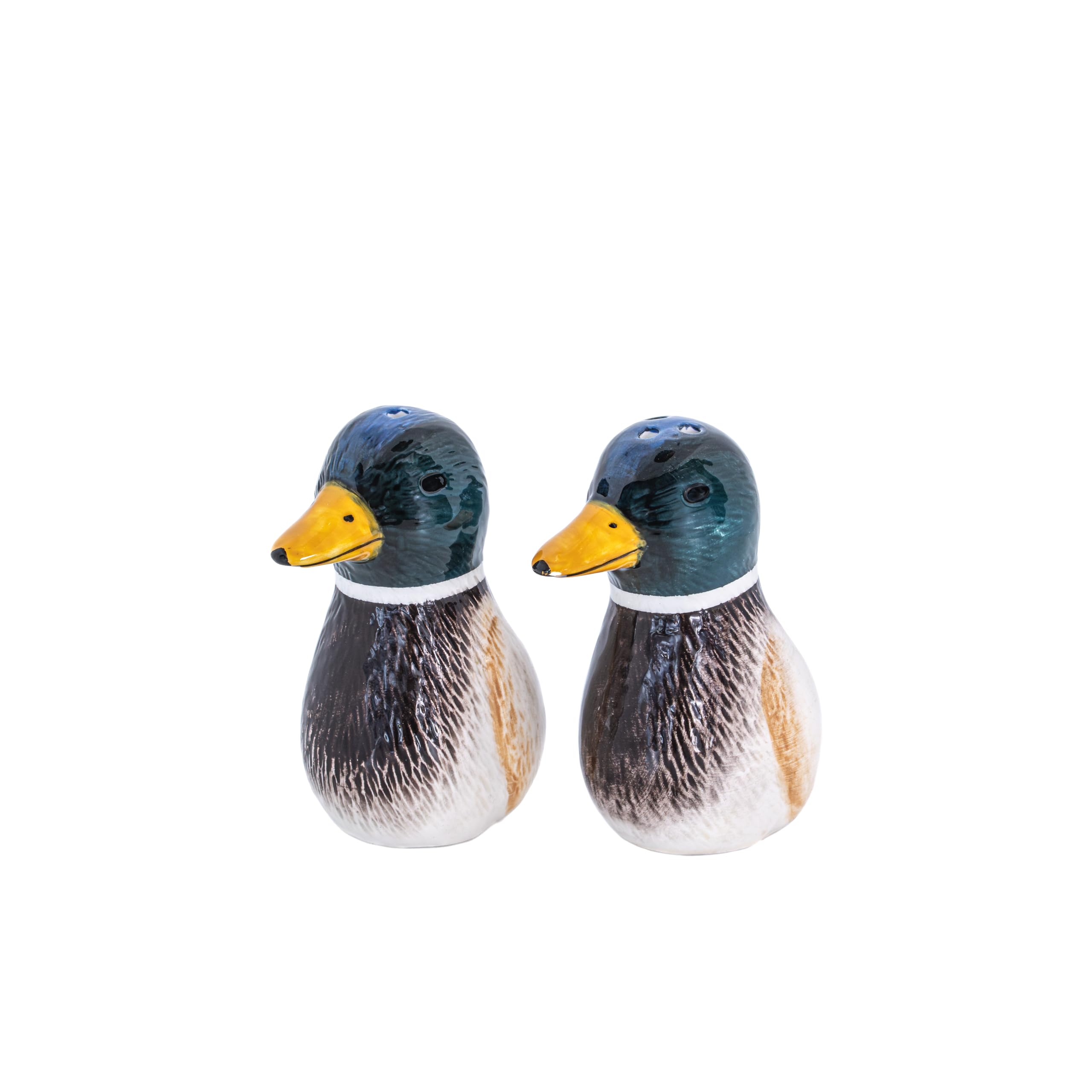 Sass & Belle Mallard Duck Salt & Pepper Shakers - Salt and Pepper Set Decorative Kitchen Accessories for Dining Table Accessories Home Decor Styling Unique House Gifts and Table Decorations