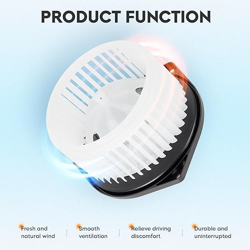 Miniatura 3 de Motor de ventilador HVAC con jaula de ventilador para Infiniti EX35 FX35 FX45 G25 G35 M35  Nissan 350Z 370Z Altima Maxima Pathfinder Quest, 700193