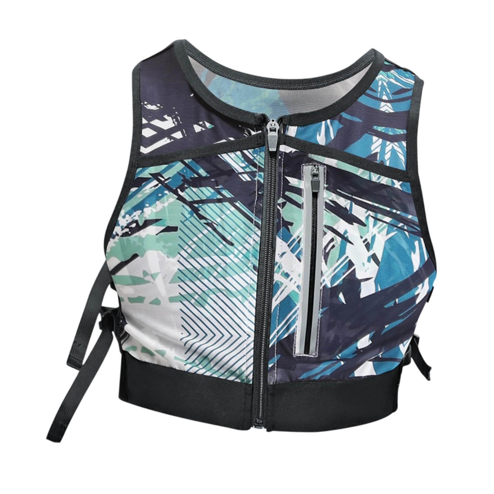 Running Vest Reflective Vest Men Women for Hiking Motorcycling Night Walking Blue | Sporting Goods | Cycling | Cycling Clothing | Vests-image-5