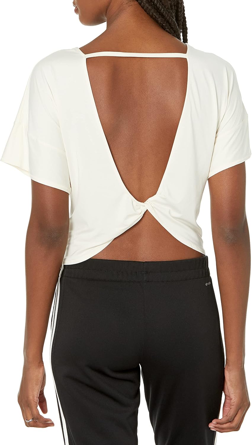 adidas Studio Backless Tee Women's