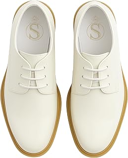 Zapatos Derby de Charol para niños, Zapatos de Vestir Formales con Cordones, Calzado para Bodas y Bailes de graduación
