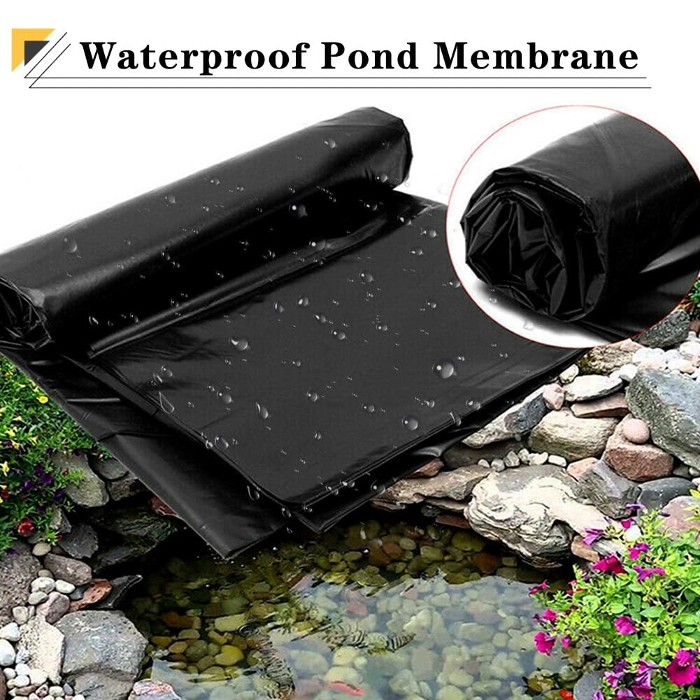 HDPE Staw Liner Trwała wodoodporna folia do fontann krajobrazowych, strumieni wodospadu, stawów rybnych