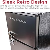 Vista 8 de Frigidaire, Combinación de refrigerador/congelador de 2 puertas tamaño apartamento, 7.5 pies cúbicos, serie Platino, inoxidable, 23 pulgadas
