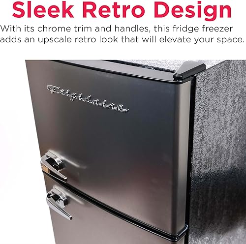 Miniatura 8 de Frigidaire, Combinación de refrigerador/congelador de 2 puertas tamaño apartamento, 7.5 pies cúbicos, serie Platino, inoxidable, 23 pulgadas