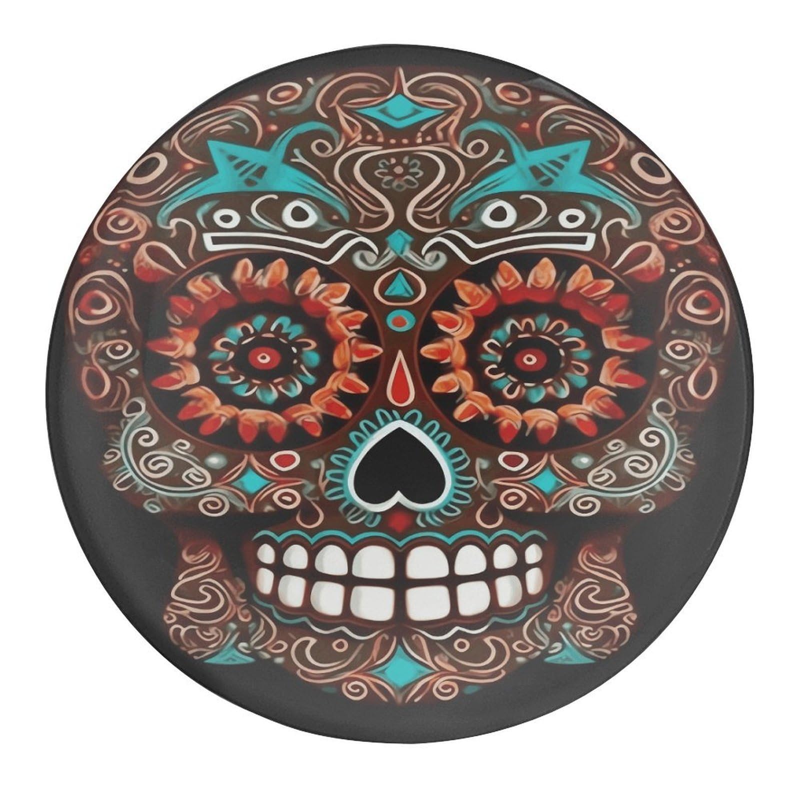 Fekiloot Style Sugar Skulls Day Of The Dead Refrigerator Magnet Fridge Magnet4 Pcs