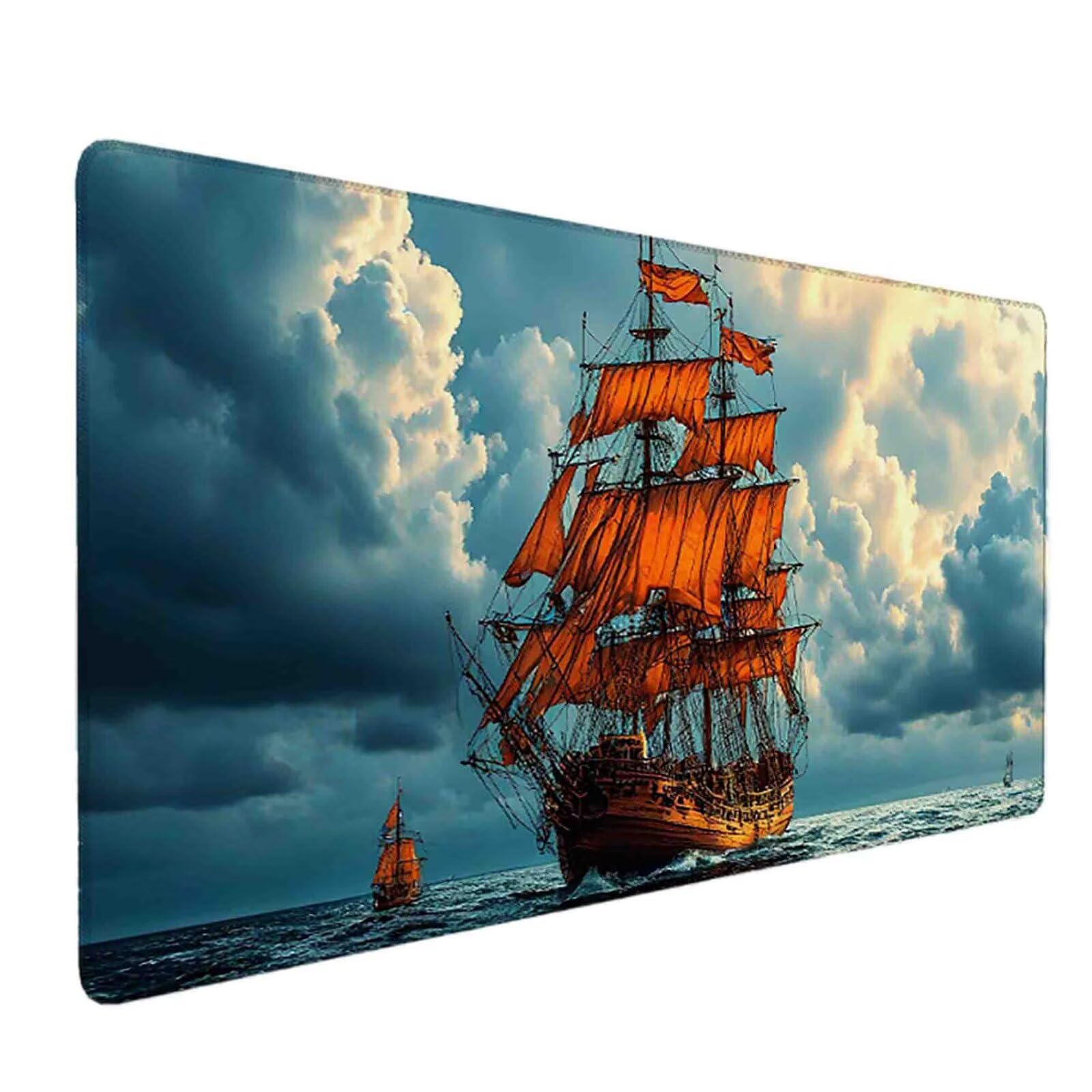 Podkładka pod mysz XXL 1200 x 600 mm szara podkładka pod mysz do łodzi antypoślizgowa gumowa podkładka do gier, akcesoria biurowe, podkładka pod mysz o wysokiej precyzji i szybkości dla graczy/biura