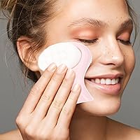 Vista 3 de Herramienta de limpieza facial manual de doble cara cepillo facial de silicona suave cepillo facial