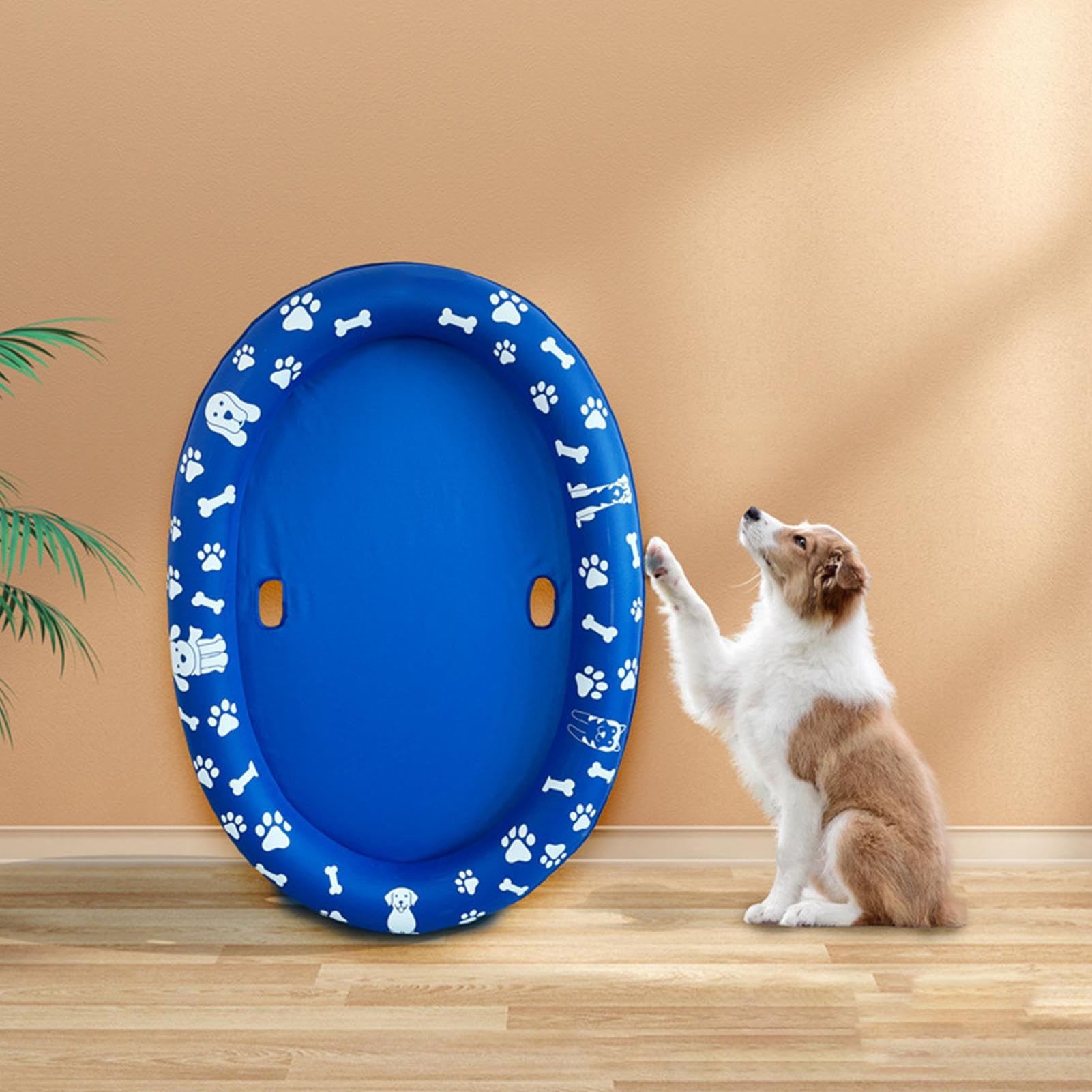 Vasca Bagno Per Cani Pieghevole Antiscivolo Galleggiante Antigraffio | Vasca Animali Giardino Lago Spiaggia Fiume Tubing Kayak Accessorio Galleggiante Cuccioli Bambini Giochi Mare