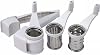 Dexam Cheese Grater Rotary – Stainless Steel Rotary Grater with Handle, Multi-Purpose, Easy to Clean, Dishwasher Safe