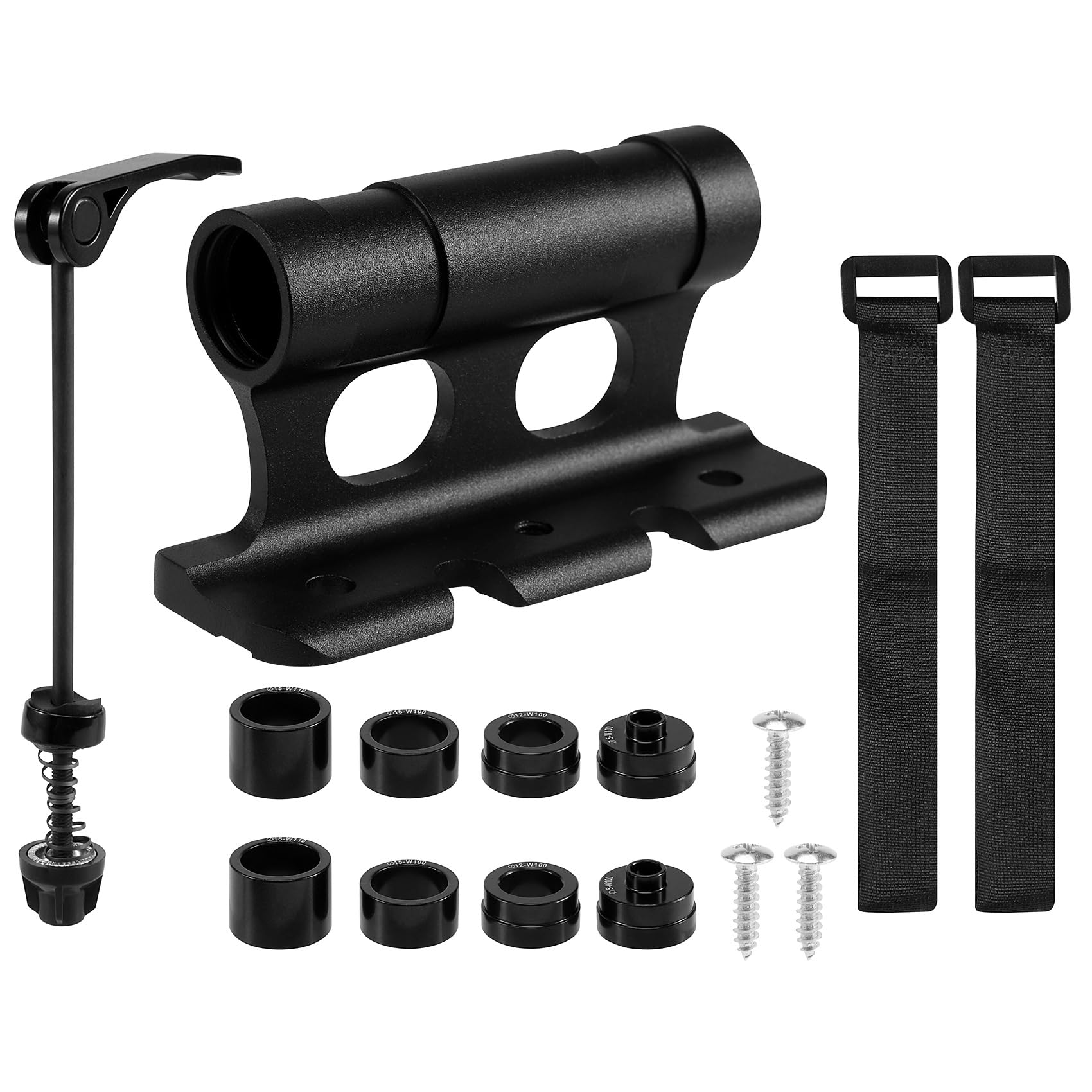 MUQZI Bike Fork Mount, Front Fork Holder Block Quick Release Thru Axle