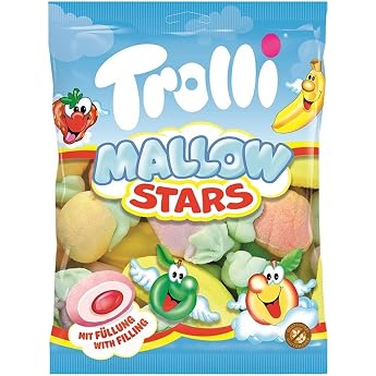 Troly, Marshmallow Gummy, Marlowstars, 5.3 oz 150 g