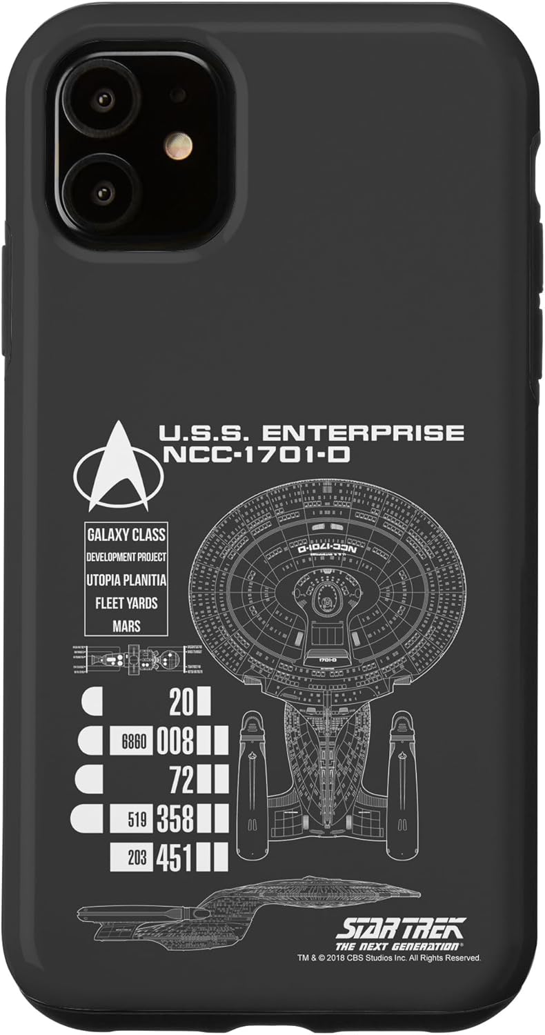 Star Trek: The Next Generation U.S.S. Enterprise NCC-1701-0 Case for iPhone Air