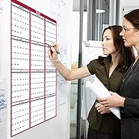 Vista 6 de Calendario anual de pared 2024, calendario de pared anual 2024, calendario de pared 2024 con fecha juliana, de enero de 2024 a diciembre de 2024