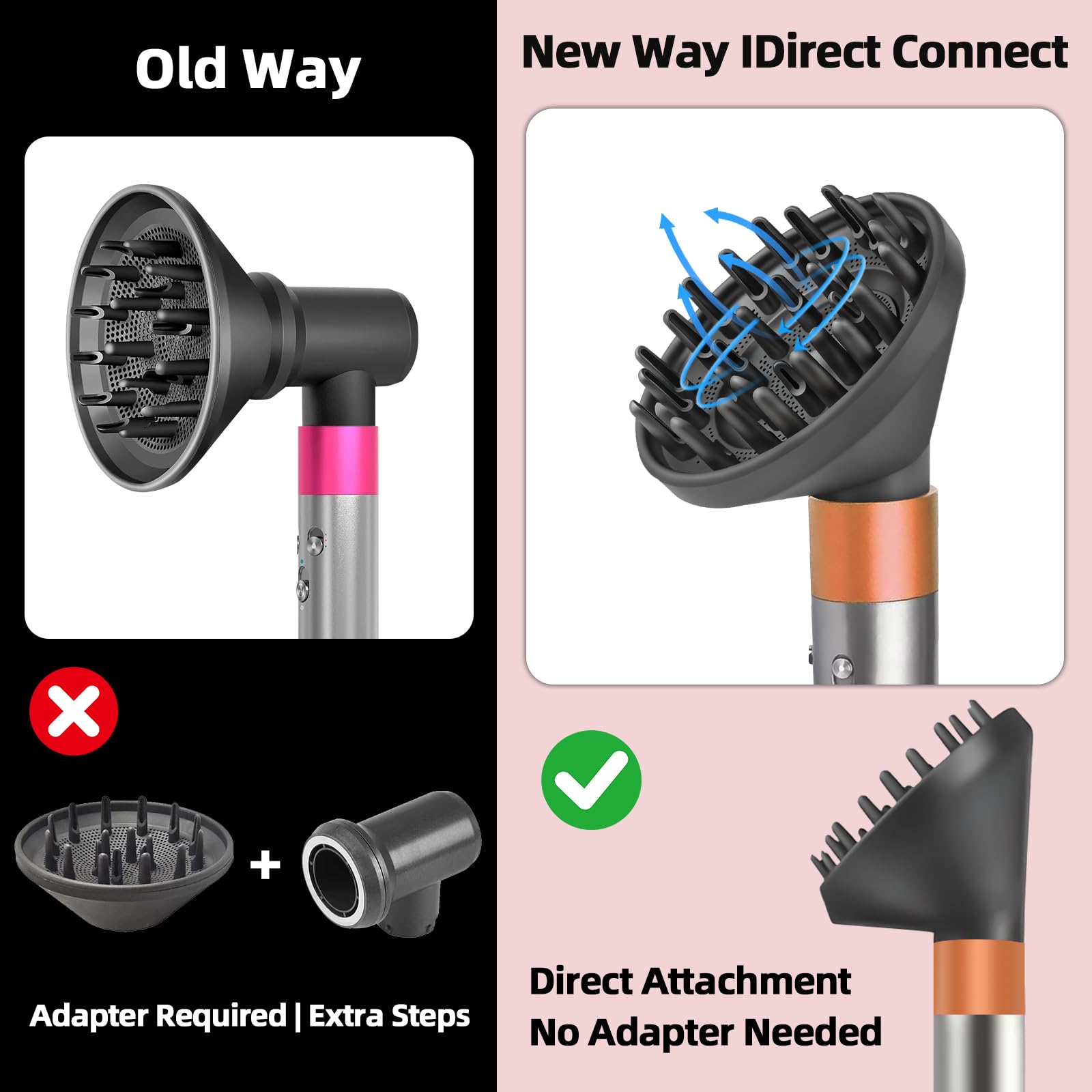 Amazon.co.jp: Dyson Airwrap Attachment用アップグレード