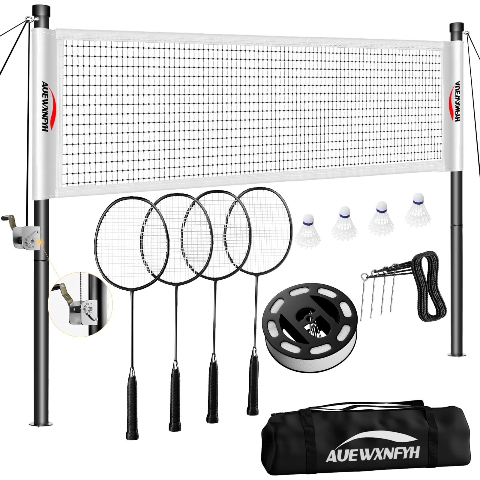 AUEWXNFYH Badminton Set