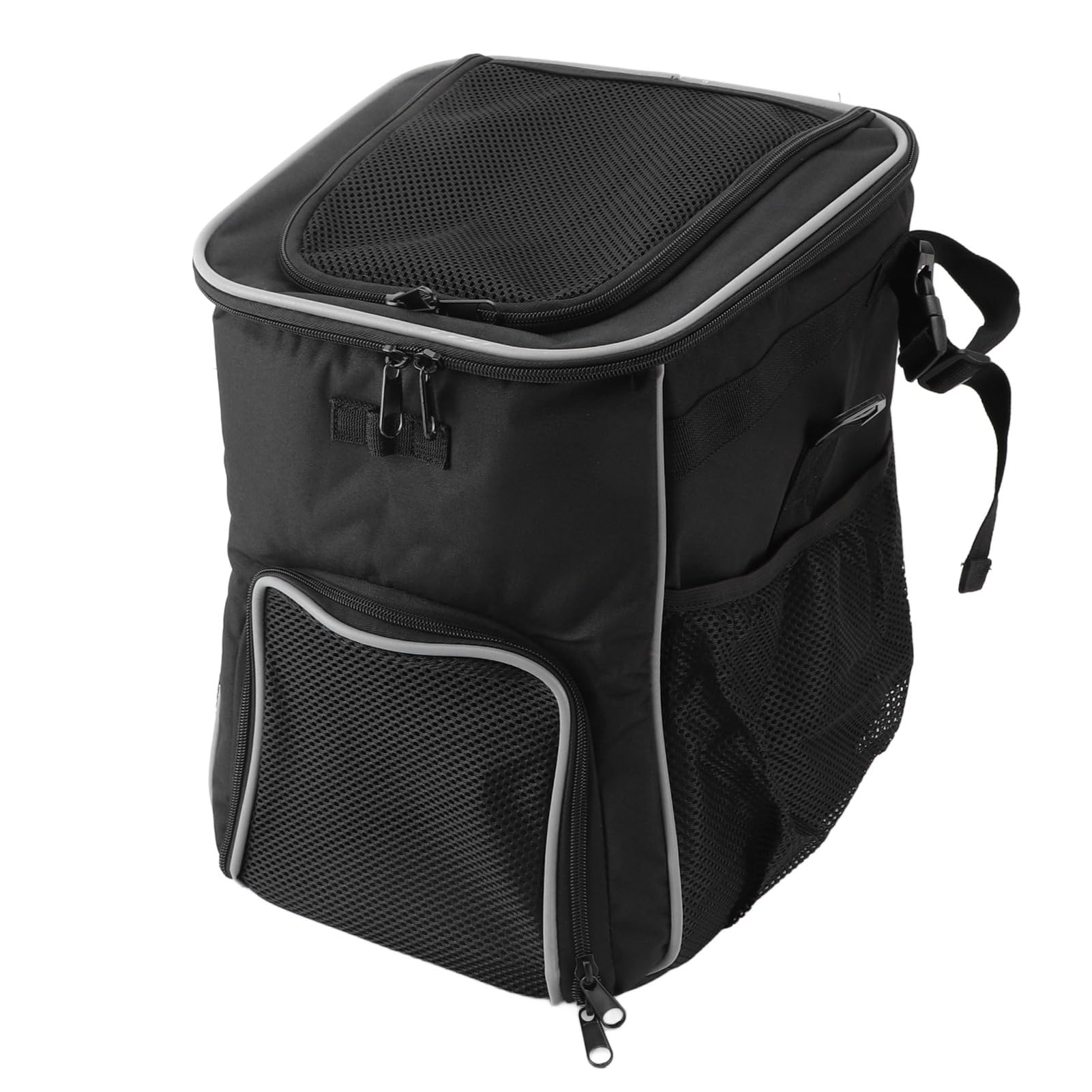 Panier de vélo pour chien spacieux étanche sac à dos de transport noir