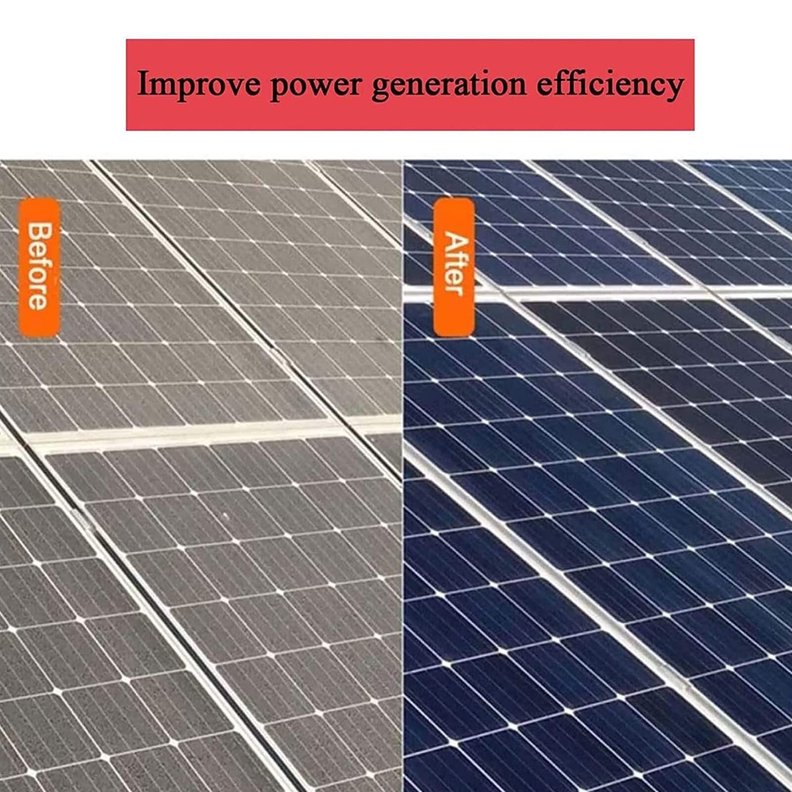 Teles - Cepillo de alimentación de agua para panel solar de ventana y techo Conserva, kit de limpieza extensible para un alcance sin esfuerzo y brillo sin rayas