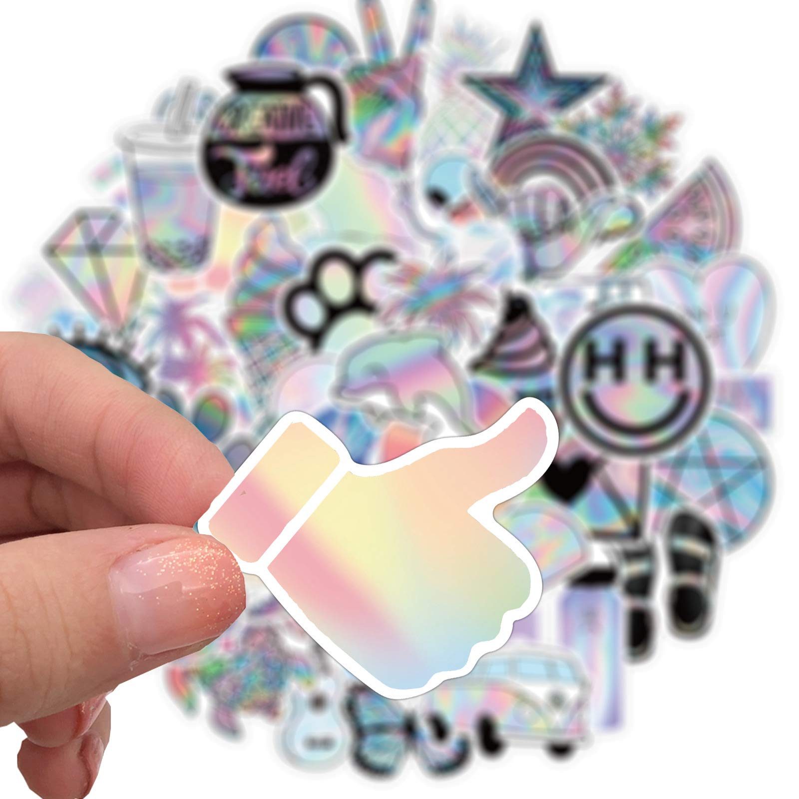 Amazon.com: Stickers for Water Bottles, 50Pcs Waterproof Vinyl Stickers Pack for Hydro Flask, Laptop, Computer, Skateboard, Luggage, Phone, Trendy Cute Aesthetic Stickers for Teen Girls : Electronics