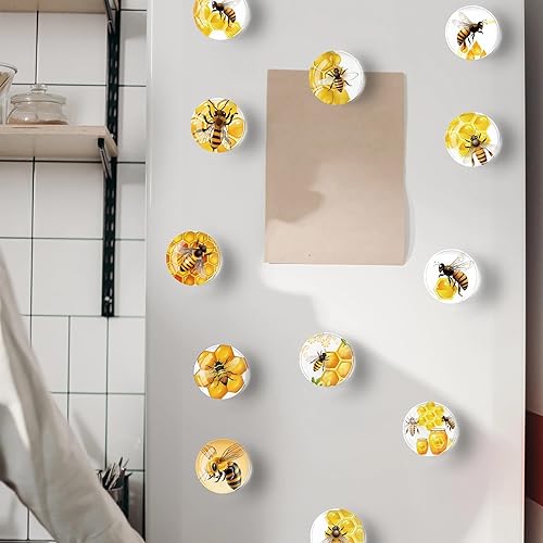 Miniatura 6 de 12 imanes de vidrio para nevera, diseño de líneas artísticas para nevera, decoración para manualidades, imanes de nevera fuertes para cocina,