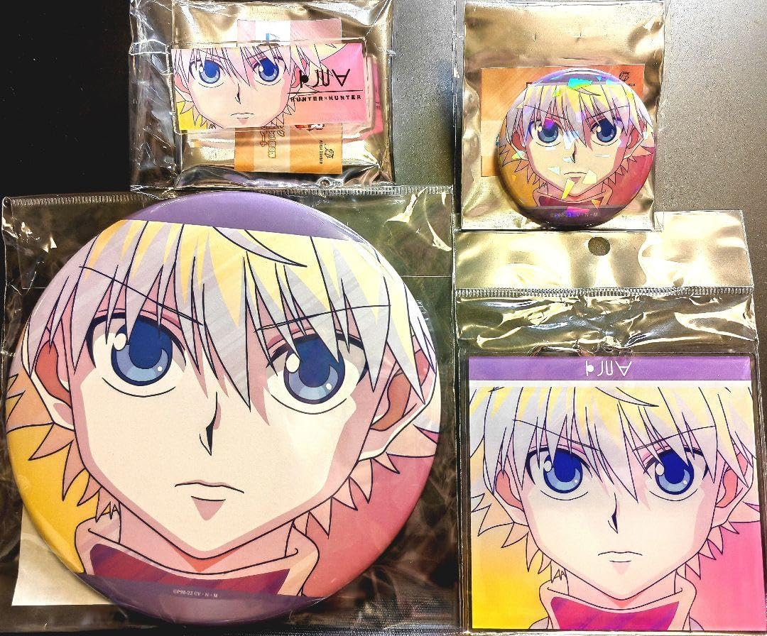 Amazon | 7/13までハンターハンター キルア ホログラム缶バッジ