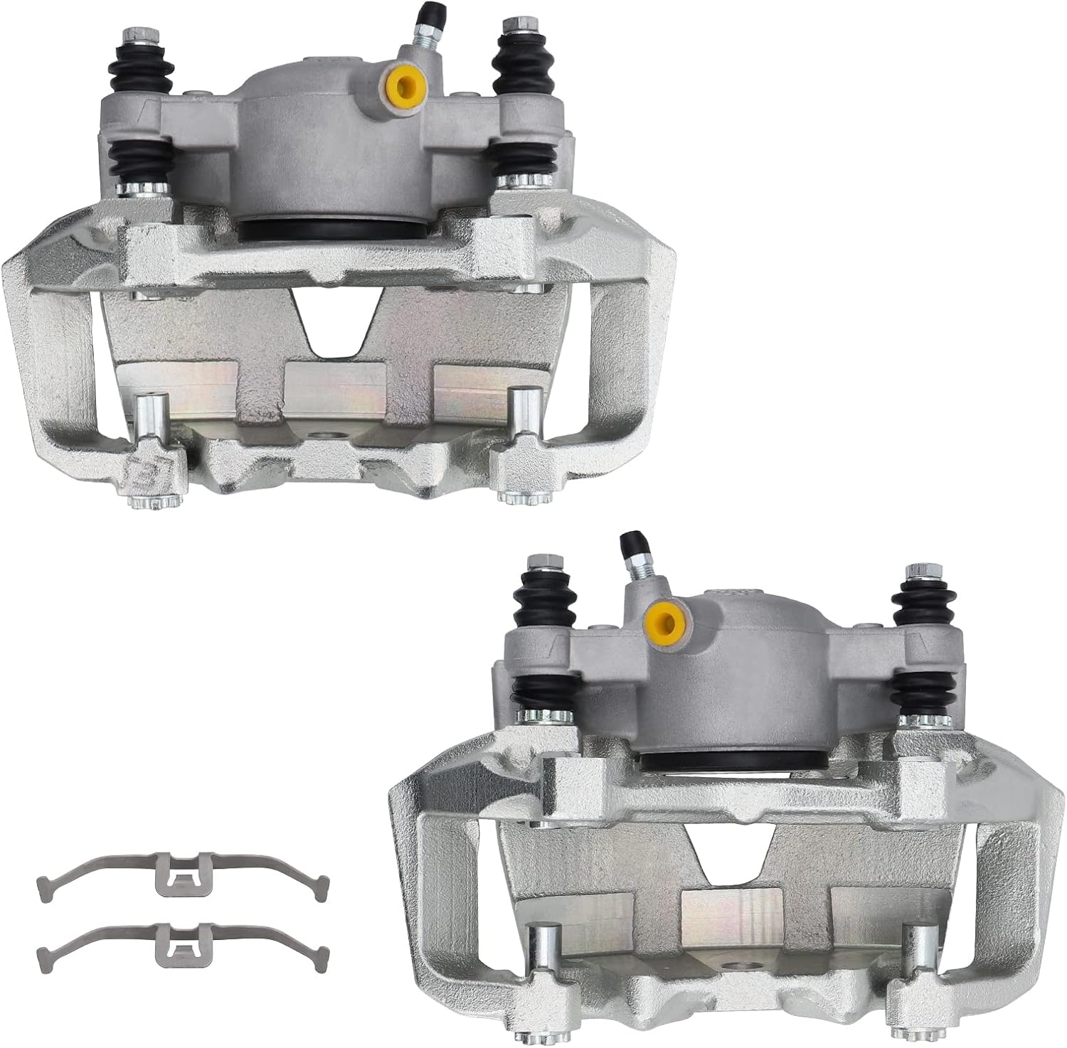 DRIVESTAR 19B6028+19B6029 New Front Pair Disc Brake Caliper, for 2008- 2012, 2015, Mercedes-Benz C350, for 2015 CLS400, for 2014- 2015 E250, for 2010- 2012, 2014-2015 E350, for 2015 E400, RWD