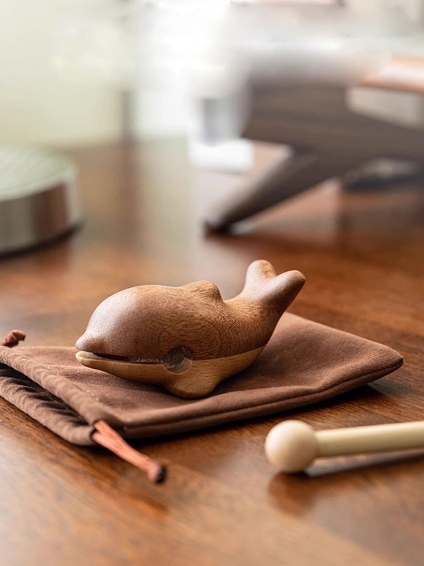 Amazon｜木魚 もくぎょ 杢魚とも 木魚鼓 仏具 楽器 癒し グッズ