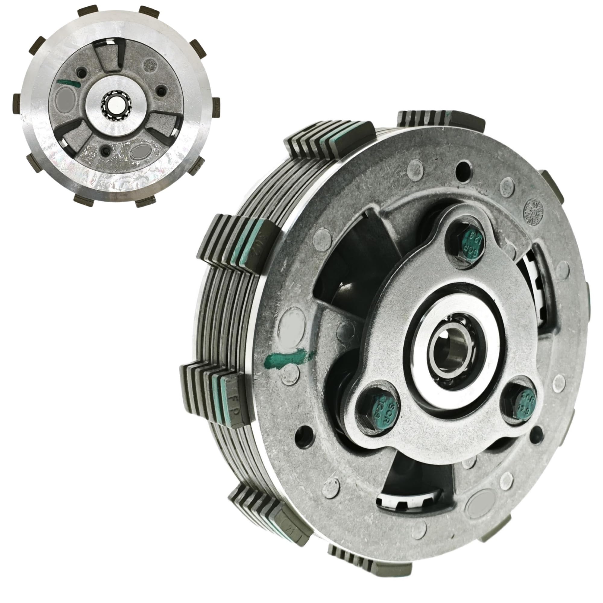 Embrague Deslizante para CFMOTO SR250 250cc SR 250SR, Conjunto De con 6 Uds Placas Fricción