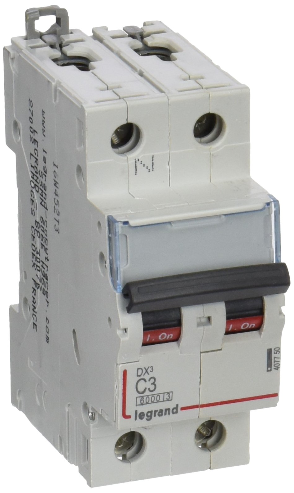 MAGNET DX3 6/10 KA C P+N 3A protege hilos finos evitando sobrecalentamientos