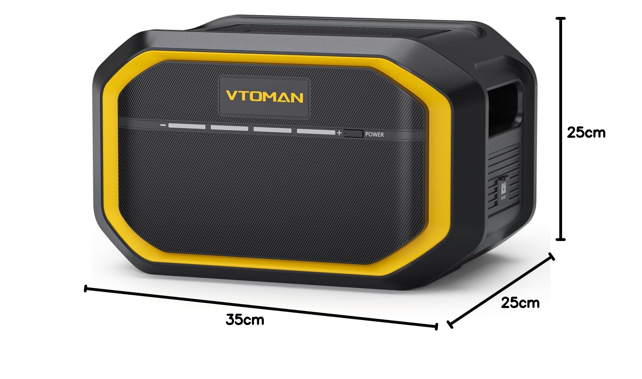VTOMAN FlashSpeed 1500 Zusätzlicher Batterie 1548Wh - LiFePO4 Batterie für FlashSpeed 1500/FlashSpeed 1000/FlashSpeed 600 Tragbare Powerstation