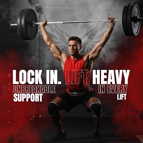 Miniatura 7 de QTF 'S - Cinturón de palanca para levantamiento de pesas para hombres y mujeres, hecho de cuero grueso, cinturón de entrenamiento de gimnasio, ideal