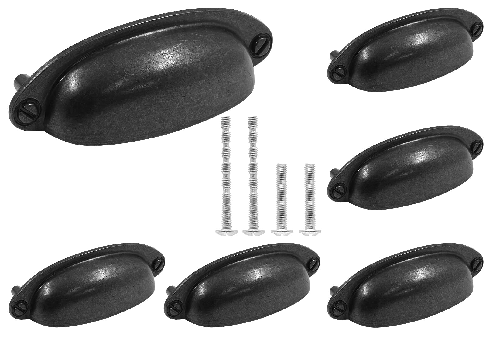 Poignées de meuble vintage de 8,9 cm pour remplacer vos anciennes poignées de tiroir cassées