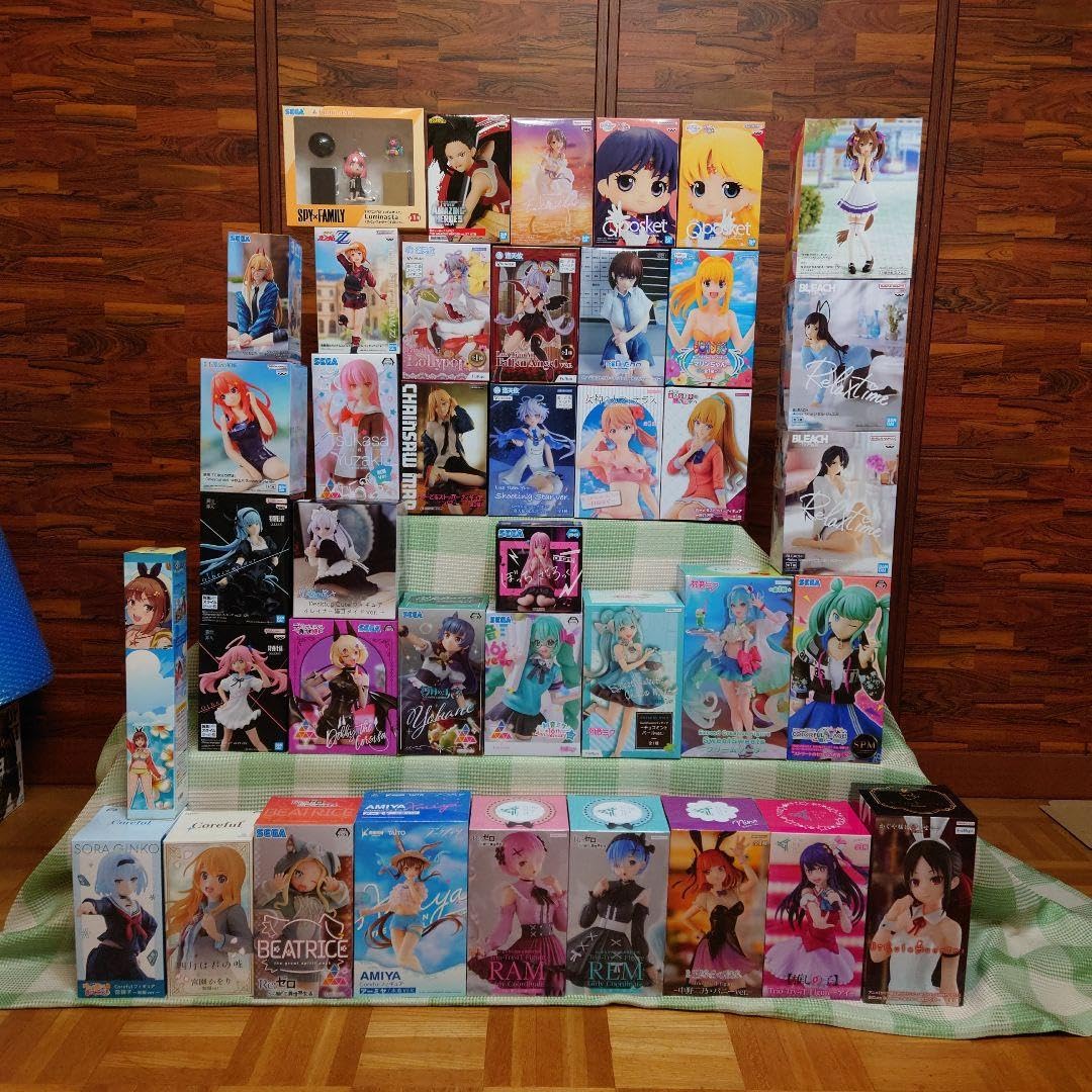 Amazon.co.jp: 美少女系プライズフィギュア 大量まとめ売り簡易梱包 