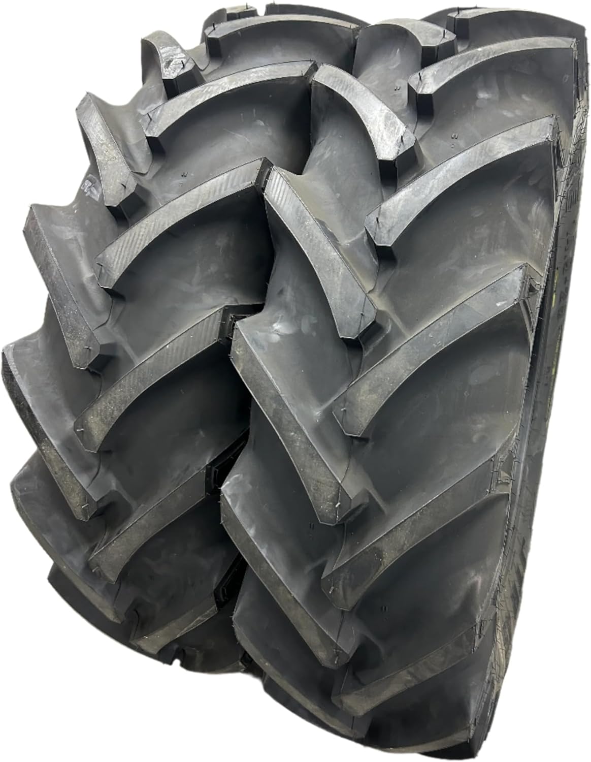 2 (TWO)- 11.2-24 Tractor Tires R-1 8 Ply AG Tractor HD Tires 11.2 24 with Tubes Heavy Duty