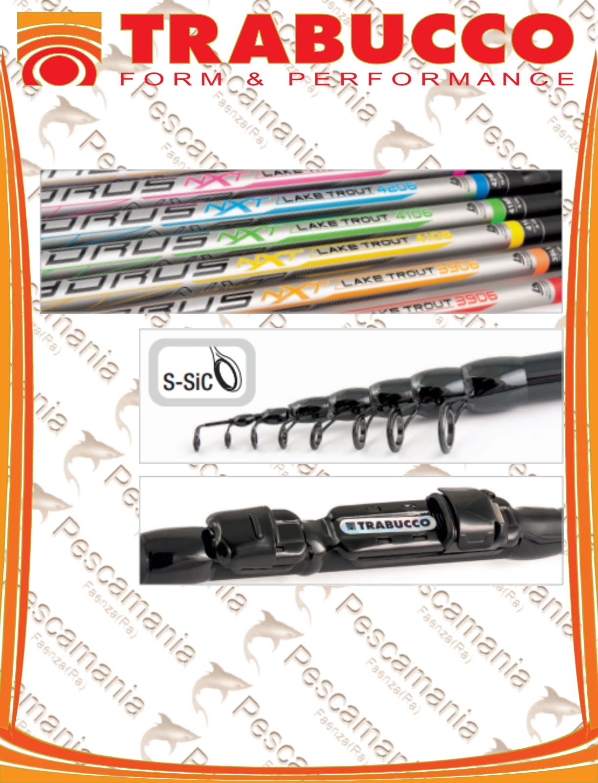 Canna Trabucco HYDRUS NXT LAKE TROUT 4,20mt Az. 10-20gr TREMARELLA BOMBARDA NEW