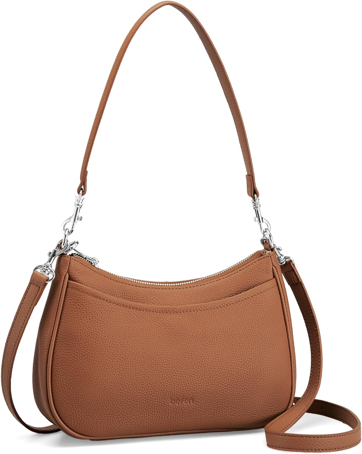 befen Genuine Leather Crossbody Bags for Women Anti Theft Shoulder Purse Trendy Hobo Bag with RFID Womens Handbag Purse