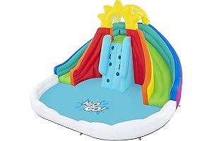 H2O GO! H20GO Let It Rain Mega Water Park with Extra Large Splash Pool