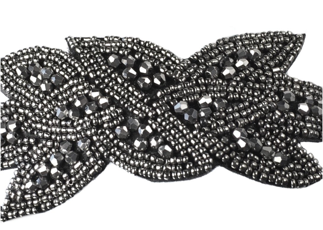 Product Deal Flapper Headband 1920s Gatsby Leaf Beaded Women Hair Accessory for Costume Party (Grey) Black Friday - 70% OFF Flapper Headband 1920s Gatsby Leaf Beaded Women Hair Accessory for Costume Party (Grey)