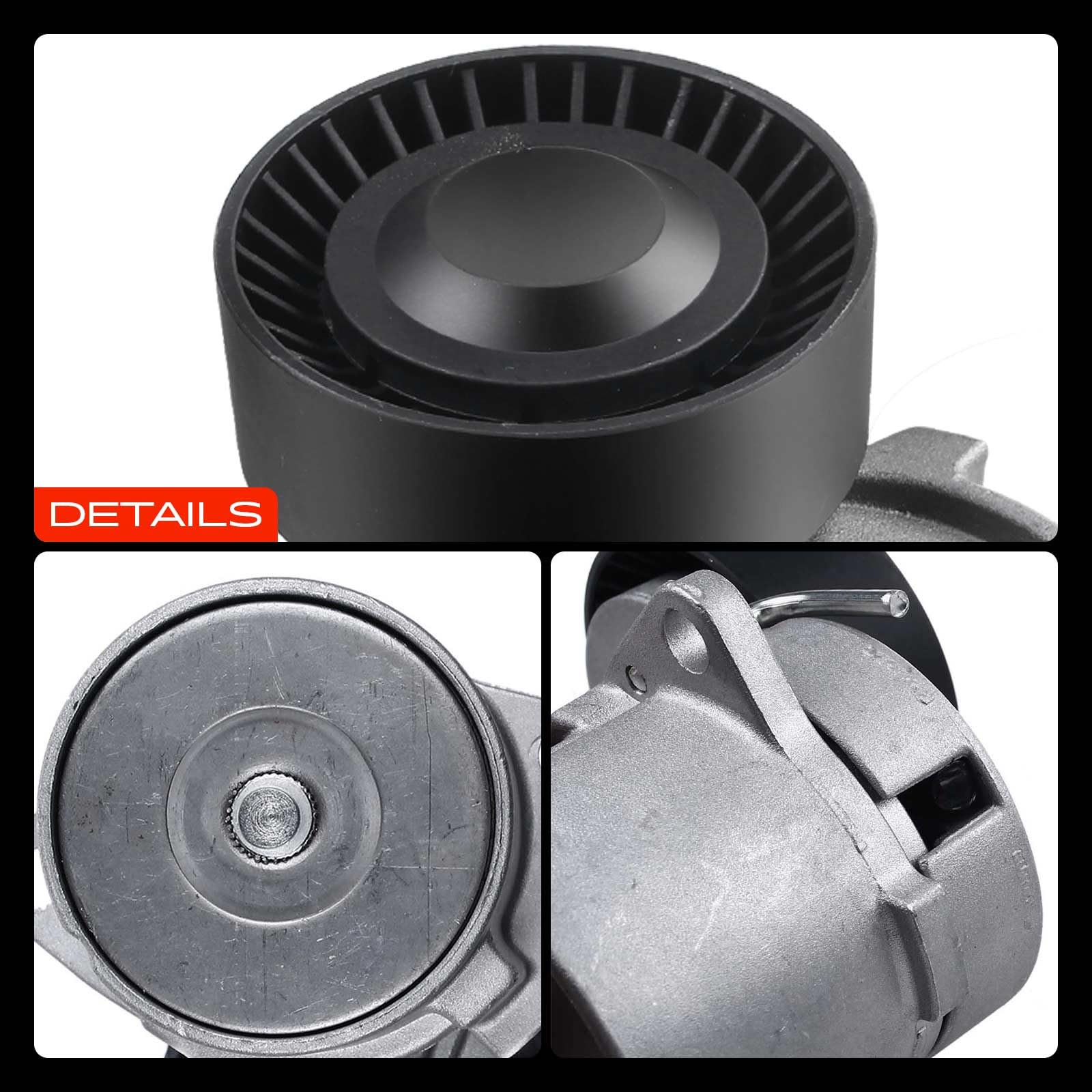 Frankberg Puleggia Guida a Rulli Benzina Compatibile con Serie 3 E46 1.9L Z3 R.o.a.d.s.t.e.r E36 1.8L Z3 R.o.a.d.s.t.e.r E36 1.9L Serie 3 Compact E36 1.6L Serie 3 Compact E36 1.9L Replace# 1432104