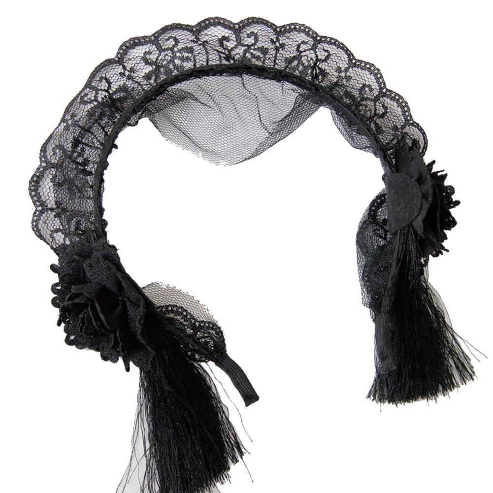 Aiklin Women's Vintage Cosplay Maid Headwear