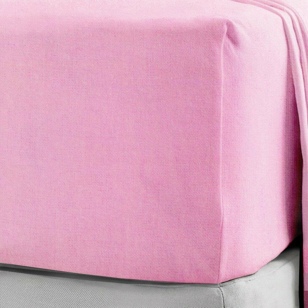 Luxury Bedding 100% Cotton Brushed Flannelette Extra Deep Fitted Sheets 40 CM or 16 Inch