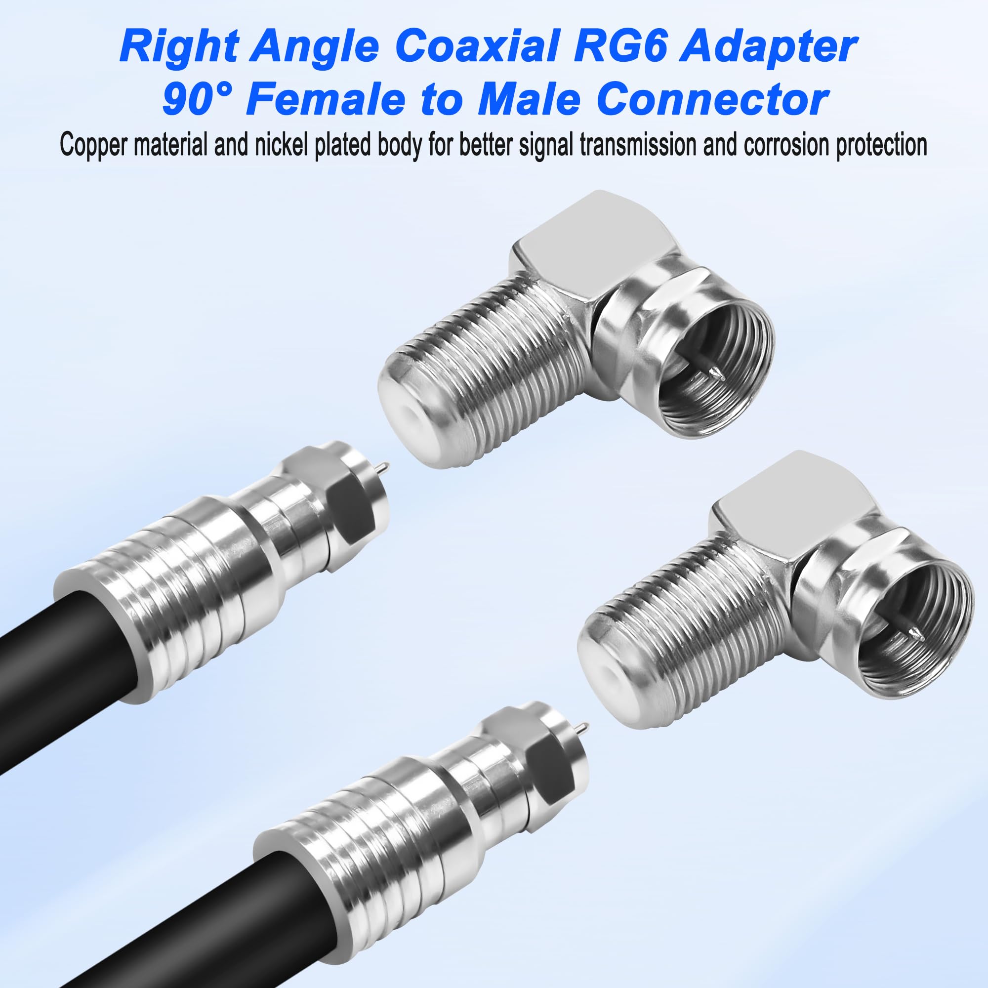 ADATTATORE COASSIALE 90 Gradi Connettore Coassiale Morsetti Amplificatore 235432406451 ADATTATORE COASSIALE 90 Gradi Connettore Coassiale Morsetti Amplificatore 235432406451