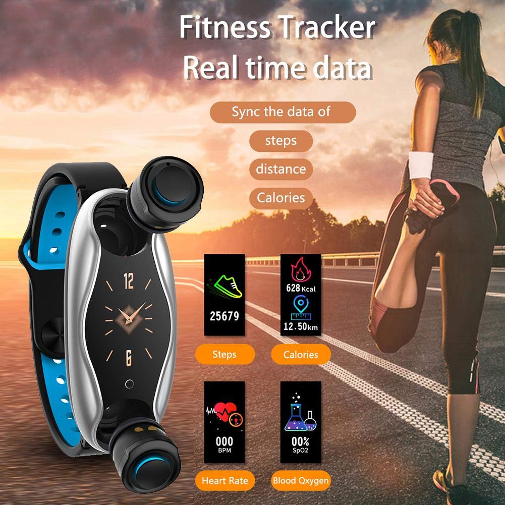 Fitness Bracelet Tws Lt04 Smart Watch T90 Lemfo Watch With Earbuds