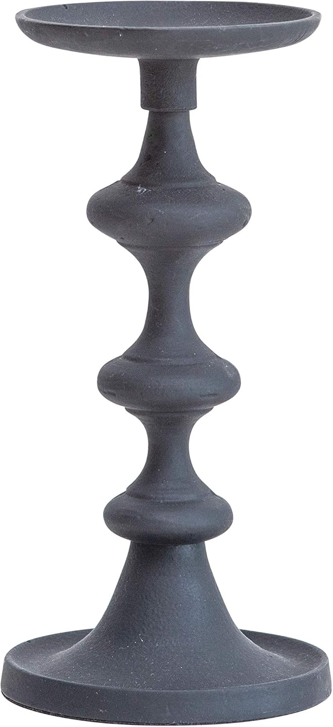 Bloomingville AH0327 Candle Holder, Large, Black