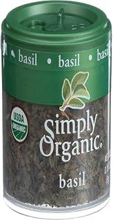 Simply Organic Mini Basil, 0.18 oz