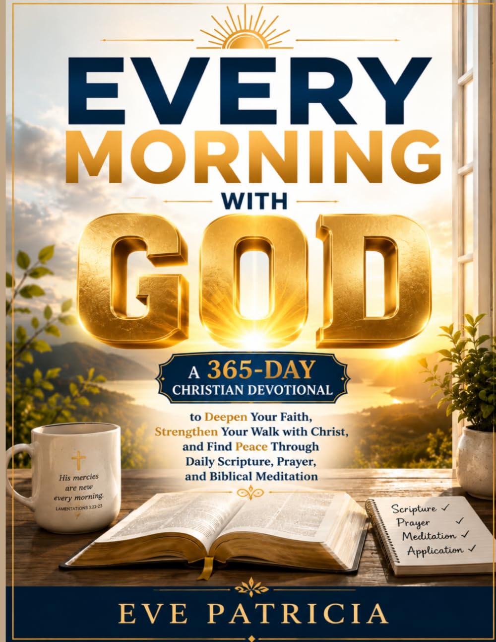 Every Morning with God: A 365-Day Christian Devotional to Deepen Your Faith, Strengthen Your Walk with Christ, and Find Peace Through Daily Scripture, Prayer, and Biblical Meditation