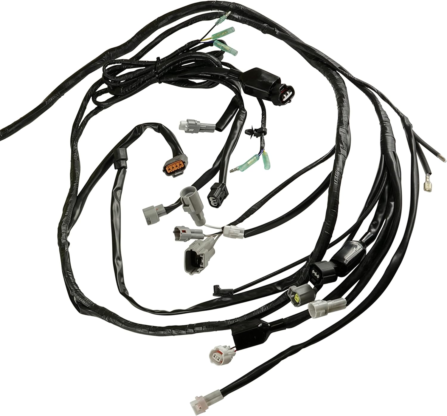 Caltric Wiring Harness Compatible with Yamaha Viking 700 YXM700DHH 4x4 Hunter Edition 2014-2015