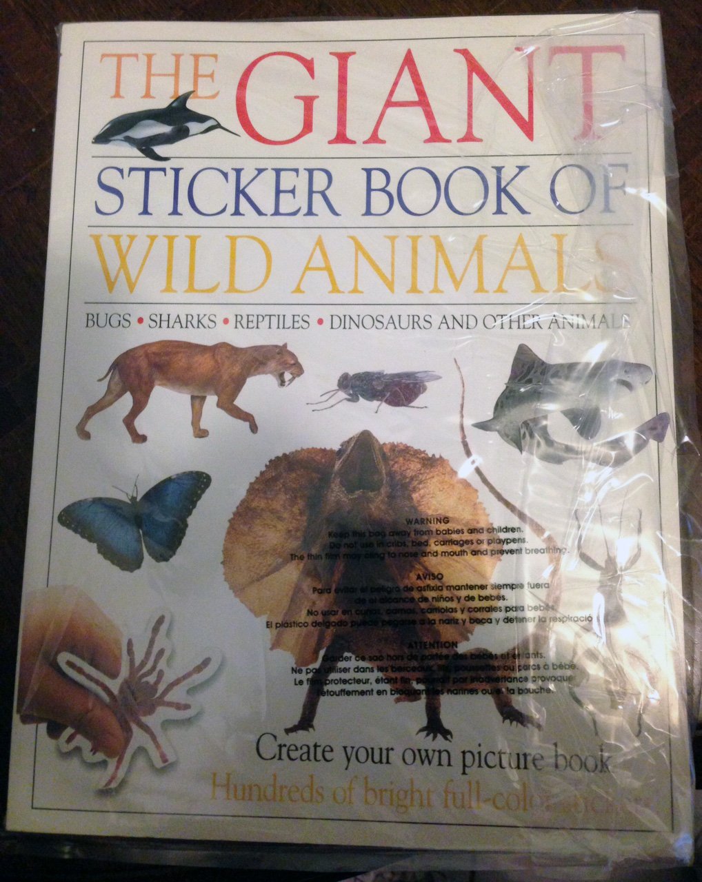 The Giant Sticker Book of Wild Animals coventgardenbooks